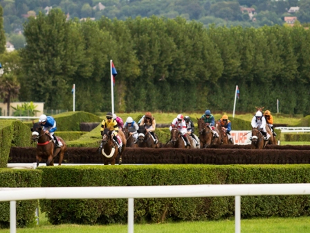 Courses hippiques Deauville-Clairefontaine - Obstacle