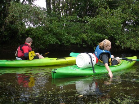 Balade en kayak en Suisse Normande